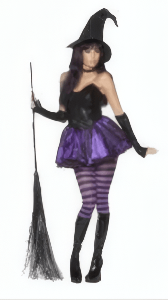 Disfraz de Bruja Violeta